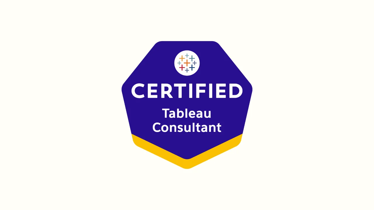 tableau certified consultant certification