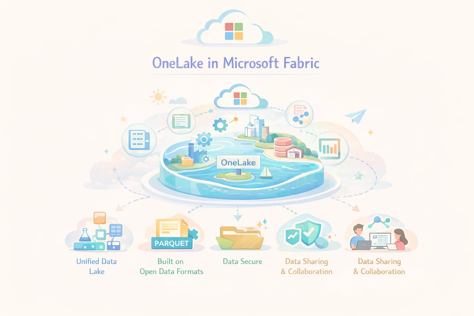 the heart of fabric onelake