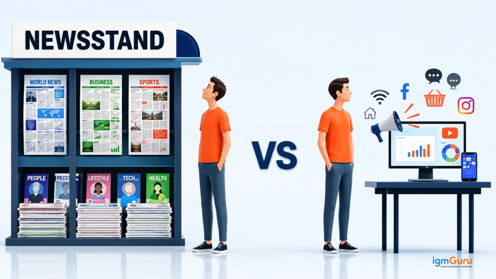 Digital Marketing vs. Traditional Marketing