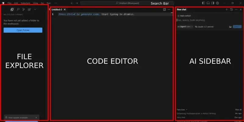 understanding the cursor ai interface
