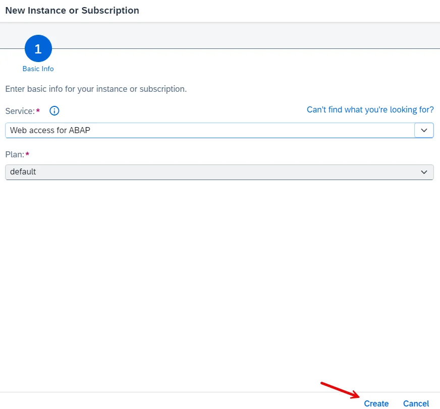 web access for abap