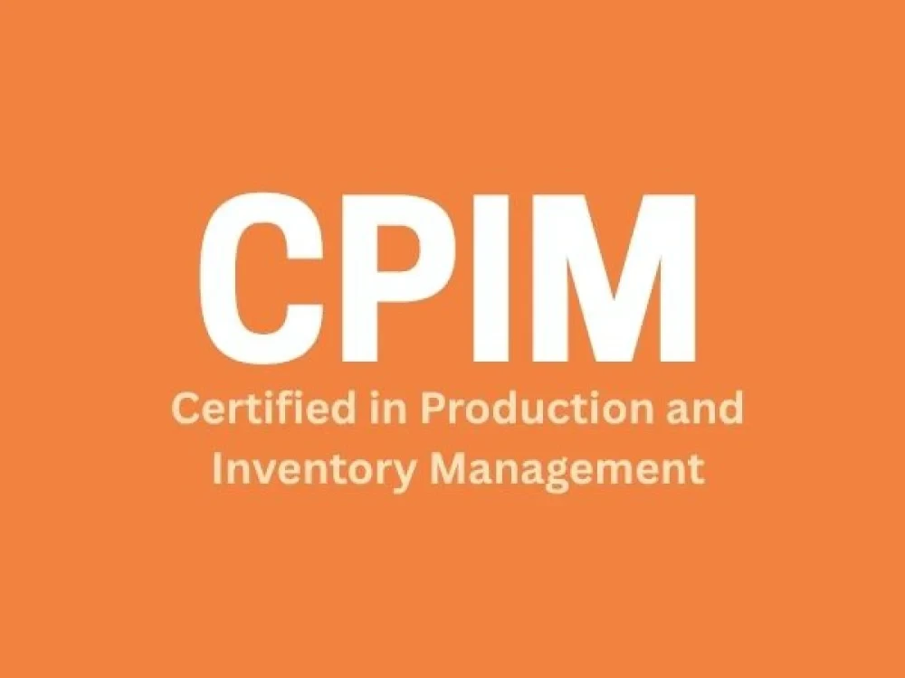 Image of CPIM Certification Course