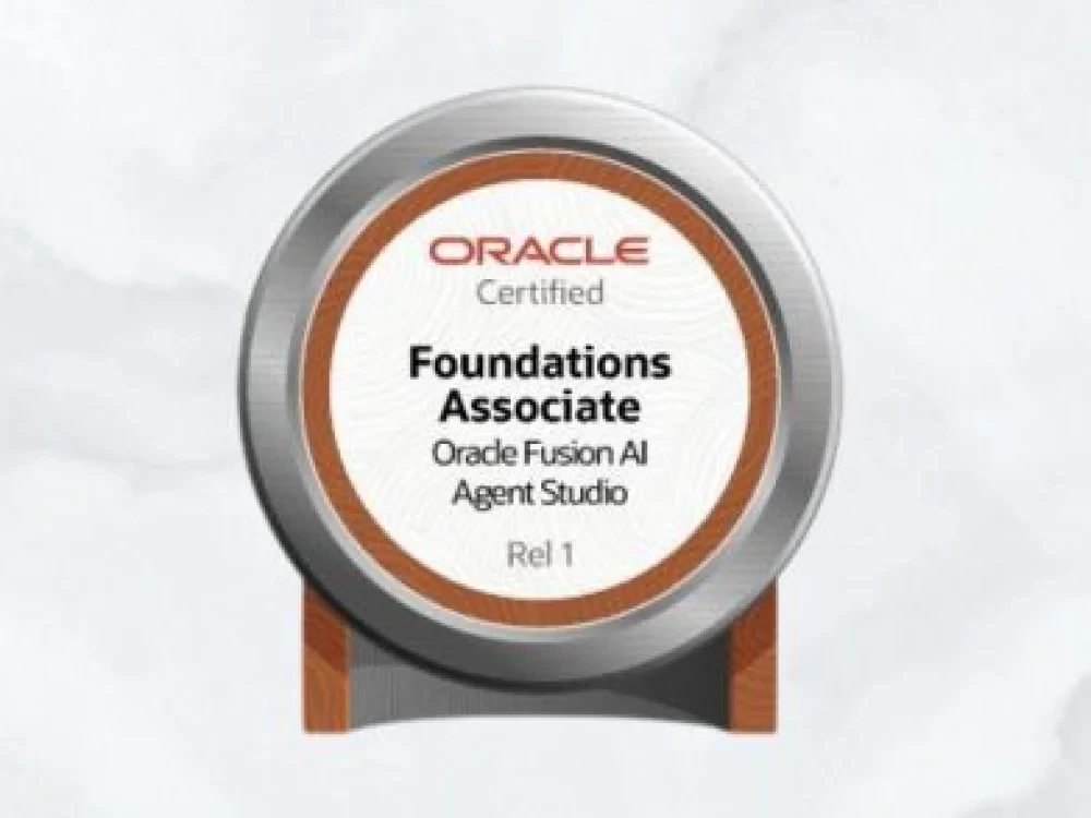 Image of Oracle Fusion AI Agent Studio Certified Foundations Associate Training