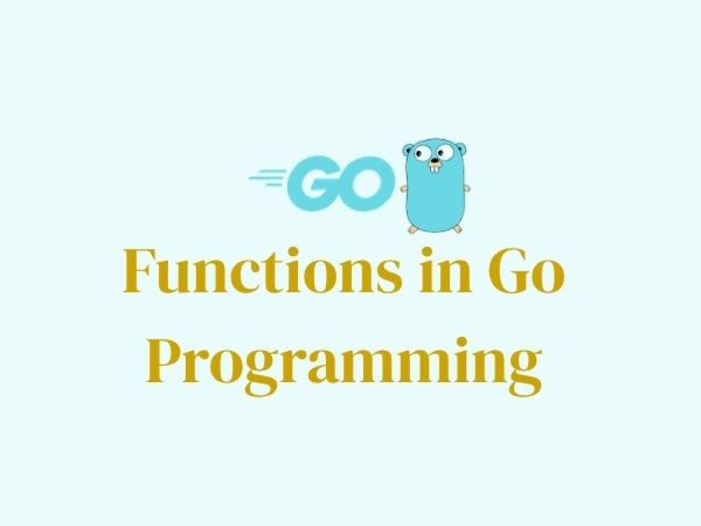 Image of Functions In Go Programming