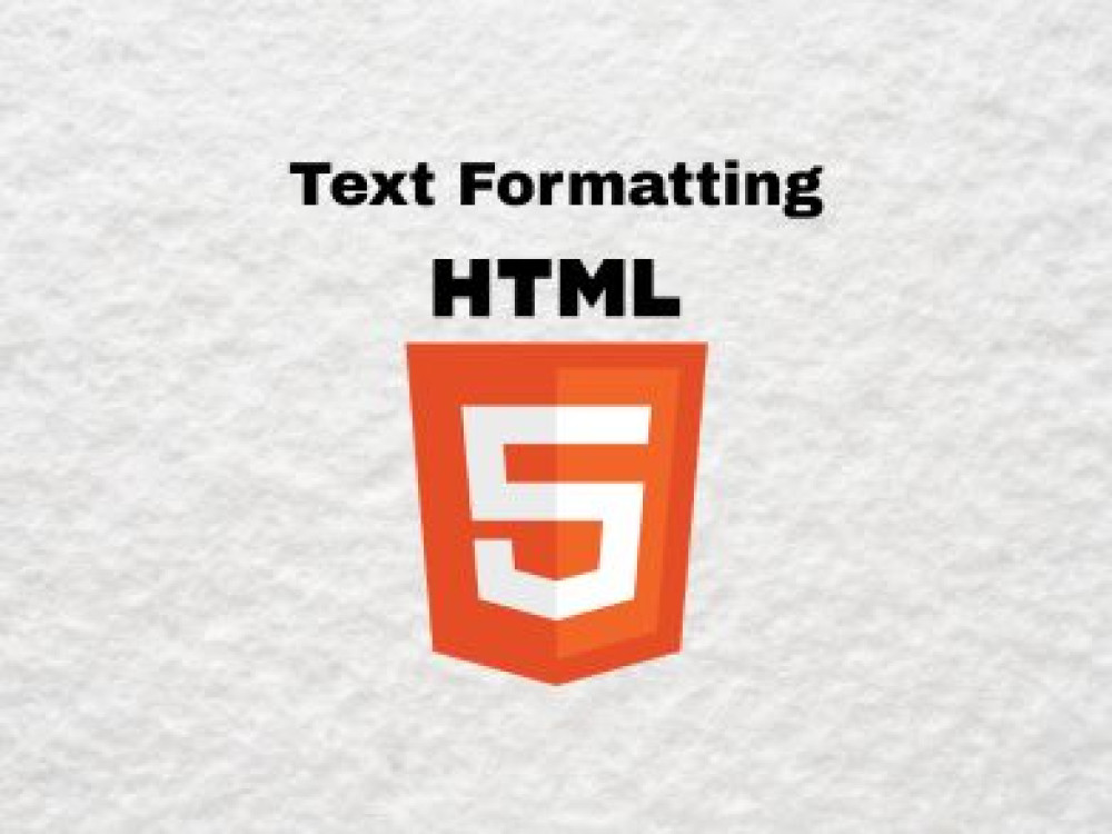 Image of HTML Text Formatting