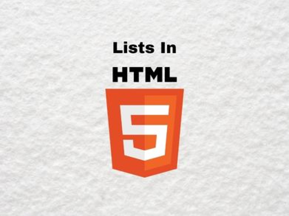 Image of HTML Lists