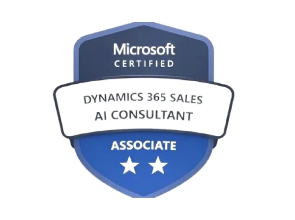 Image of Microsoft Certified: Dynamics 365 Sales AI Consultant Associate (AB-210)