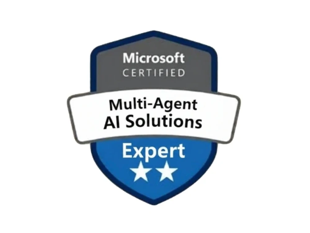 Image of Microsoft Certified: Multi-Agent AI Solutions Expert (AI-500)