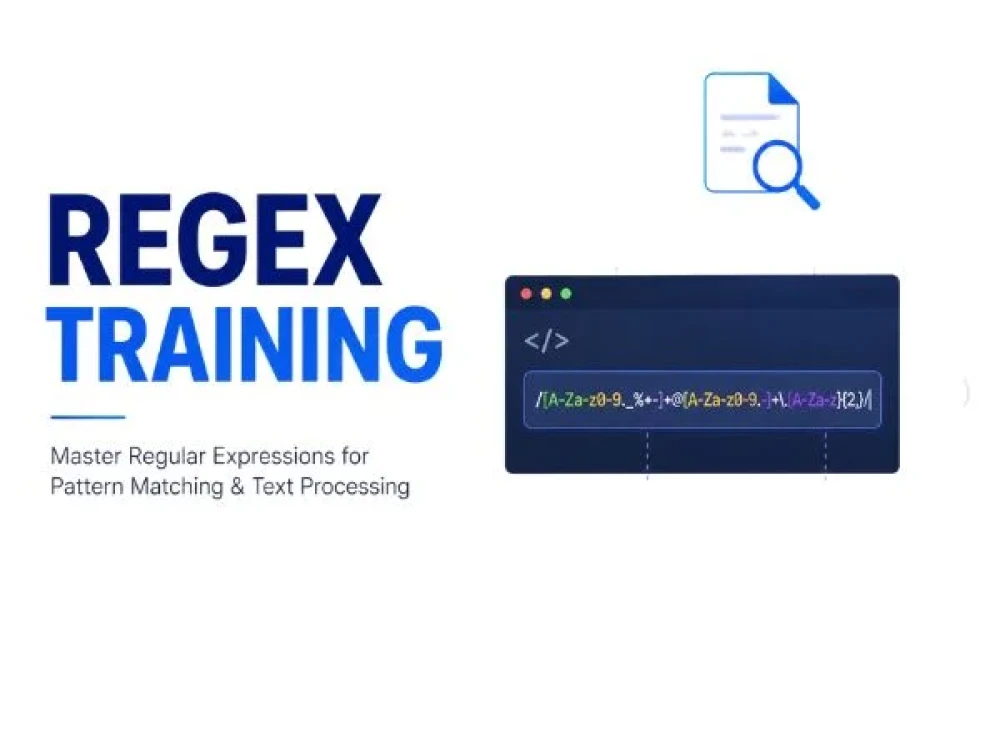 Image of Regular Expressions (Regex) Course