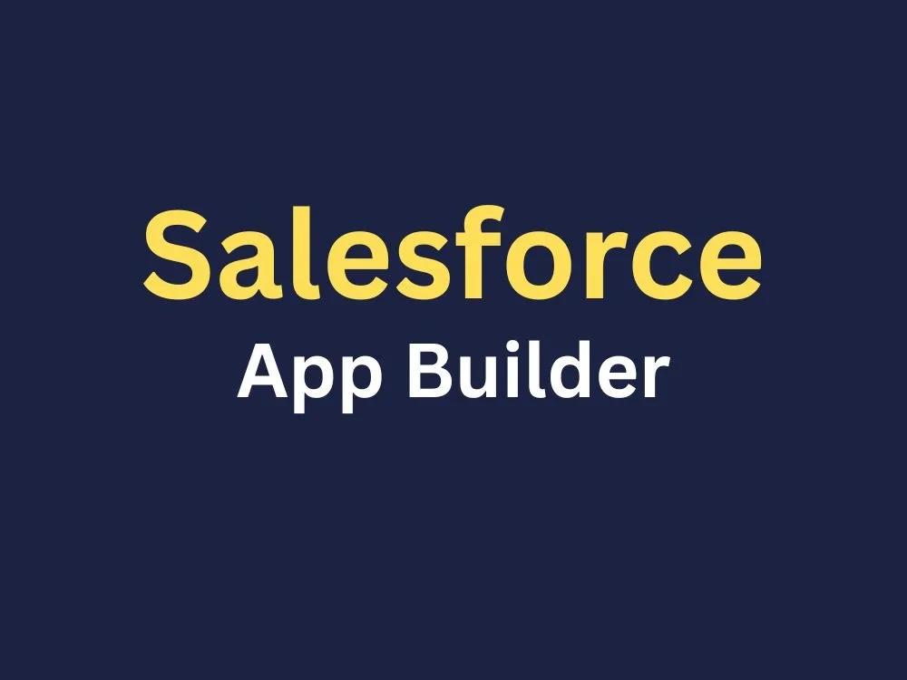 Image of Salesforce App Builder Course Online with Certification