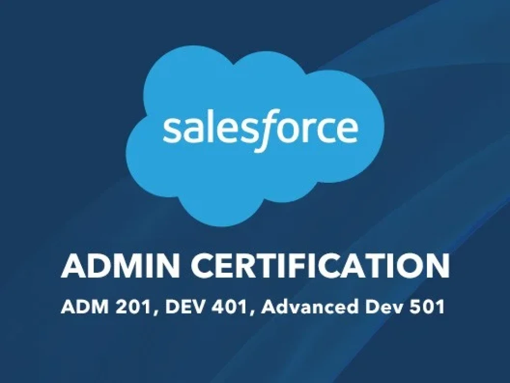 Image of Salesforce For ADM 201, DEV 401, Advanced DEV 501