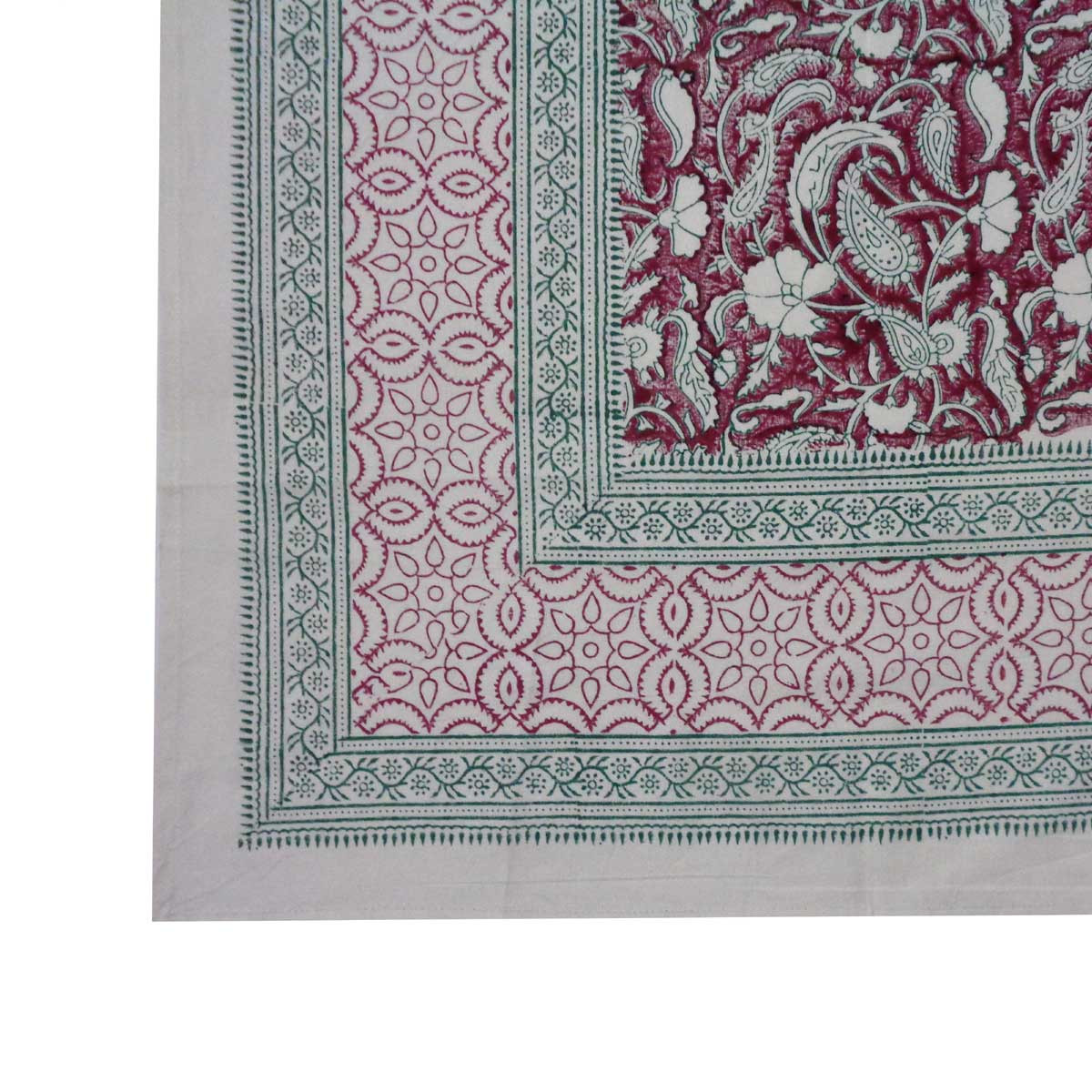 10 Seater Tablecloth 180x270 cms  Paisley Rose Vine 504851
