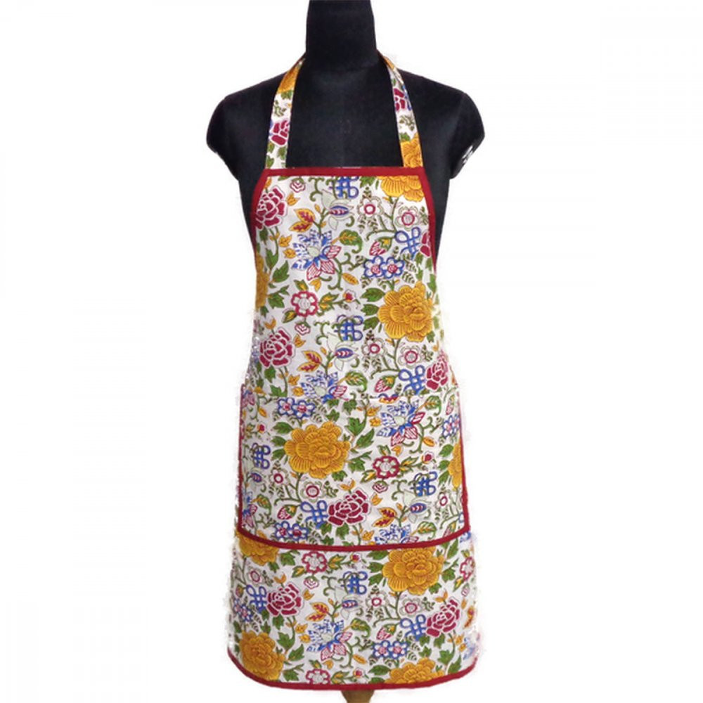 Floral Canvas Blue Jade Open