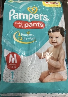 Pampers online m size