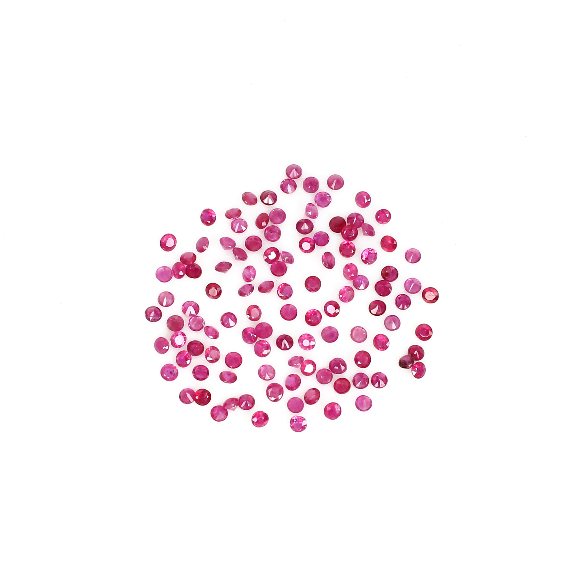 Natural Ruby 180mm Round Cut 345Cts Loose Gemstone