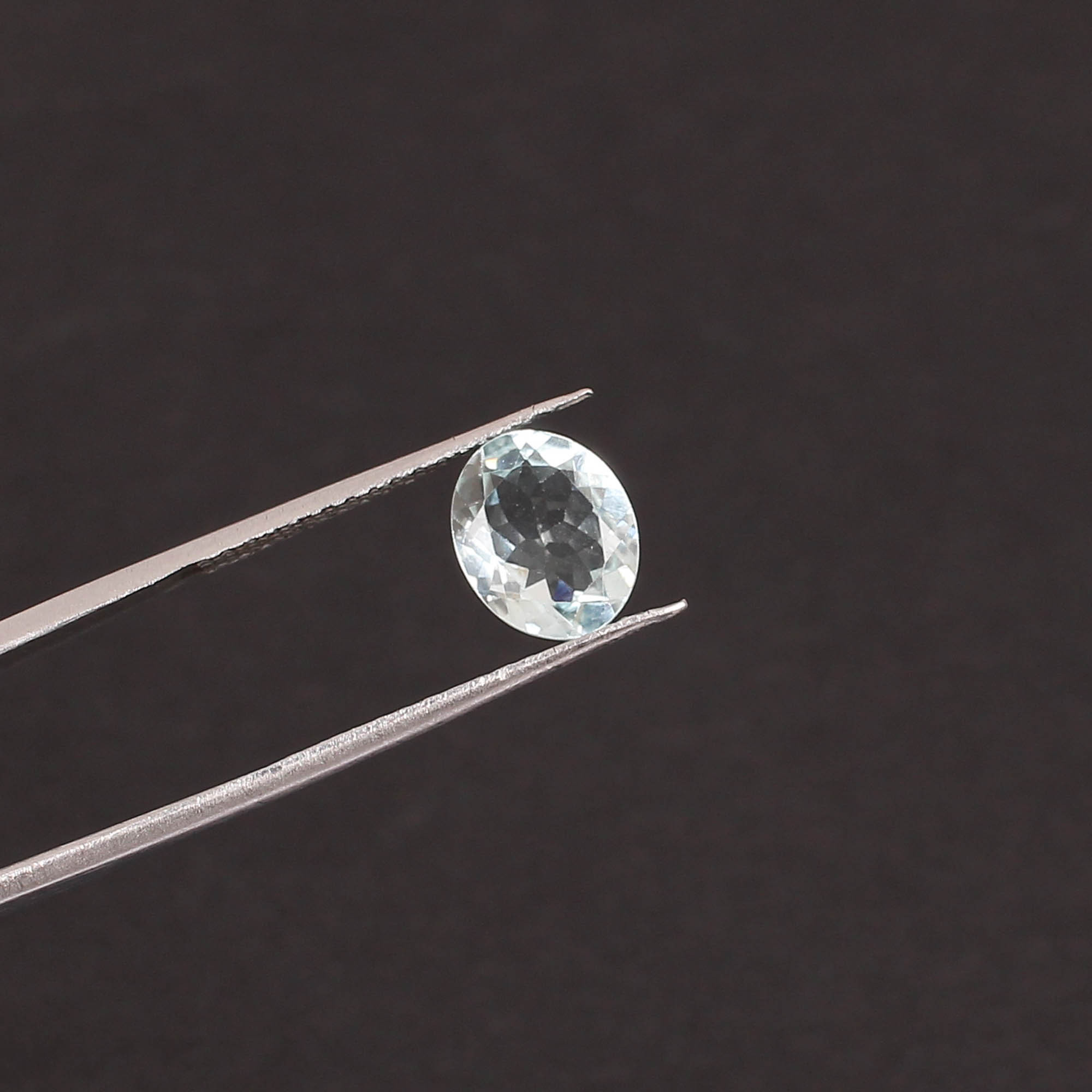 Natural crystal quartz 10x10mm Round Concave Cut 365 Cts Gemstone For Making Jewelry