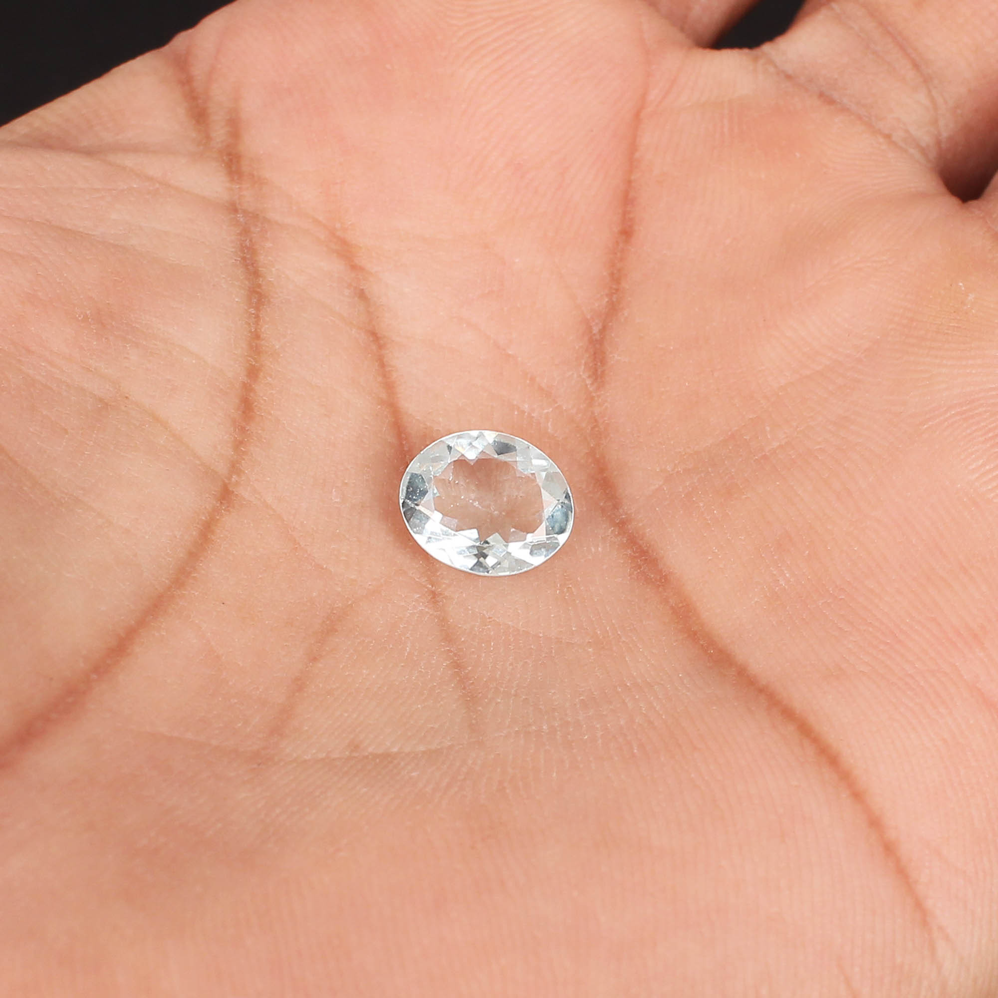 Natural crystal quartz 10x10mm Round Concave Cut 365 Cts Gemstone For Making Jewelry