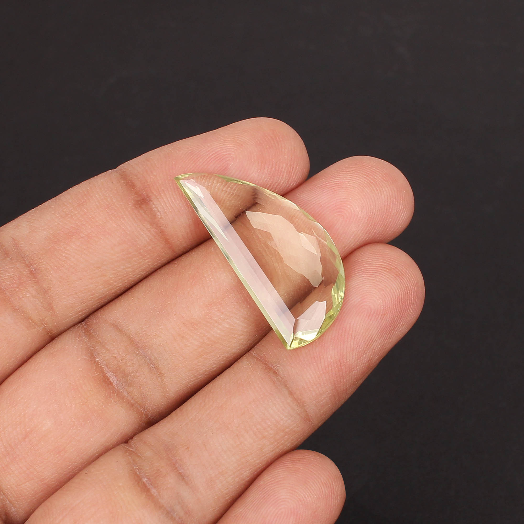 Natural Yellow Aquamarine 31x14mm Fancy Cut 1265 Cts Gemstone For Making Jewelry Handcrafted Gemst Loose Gemstone