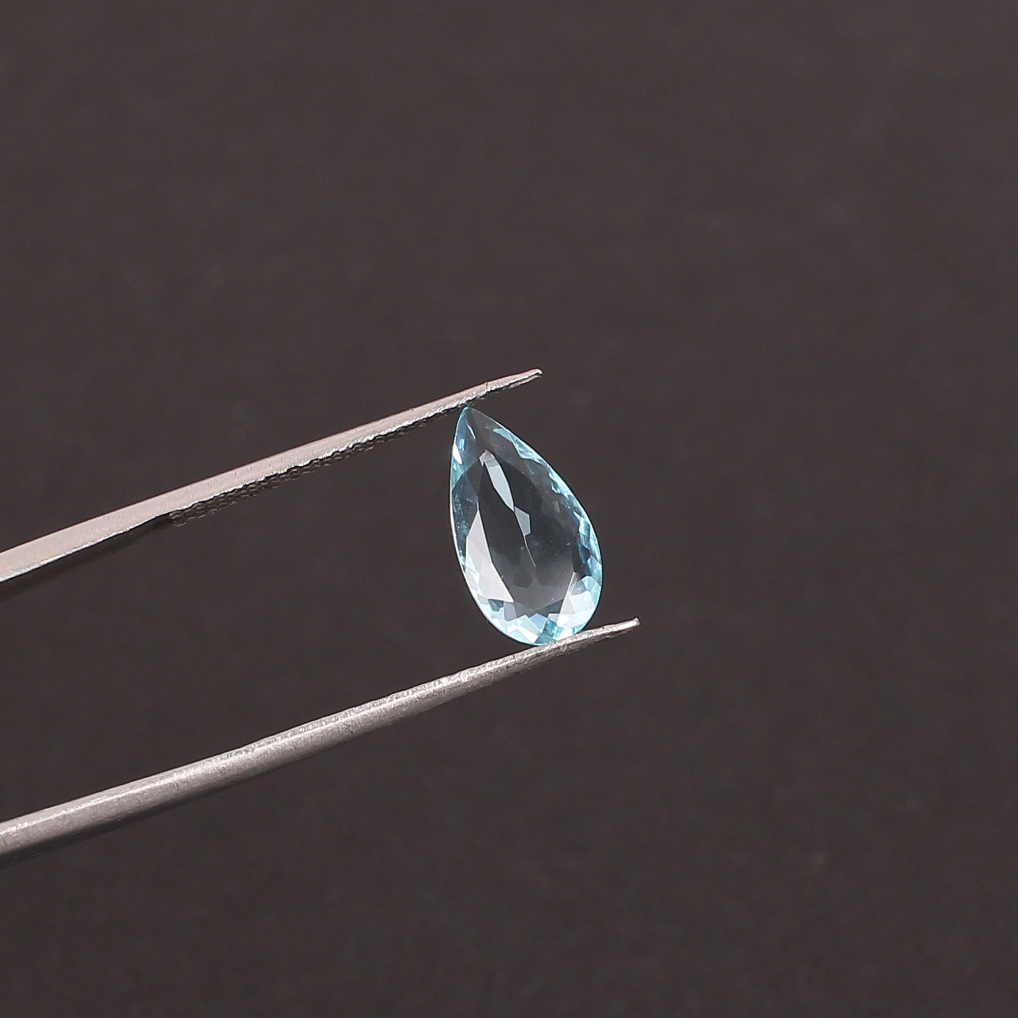 High Quality Natural Brazilian Aquamarine 12x6mm Pear Cut 100 Cts Gemstone For Making Jewelry loose Gemstone