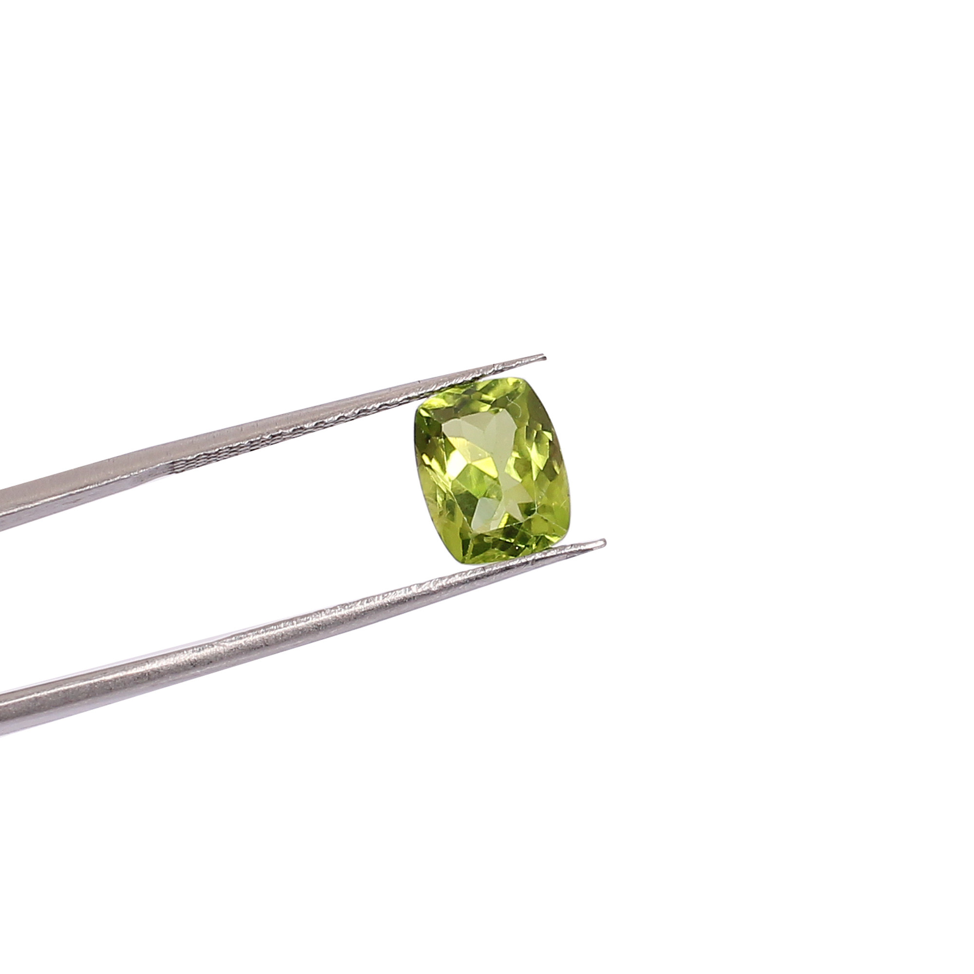 Natural 8x6mm Octagon Cut Peridot 191 Cts Loose Oval Gemstone for Jewelry Making Gemstone For Ring Earrings