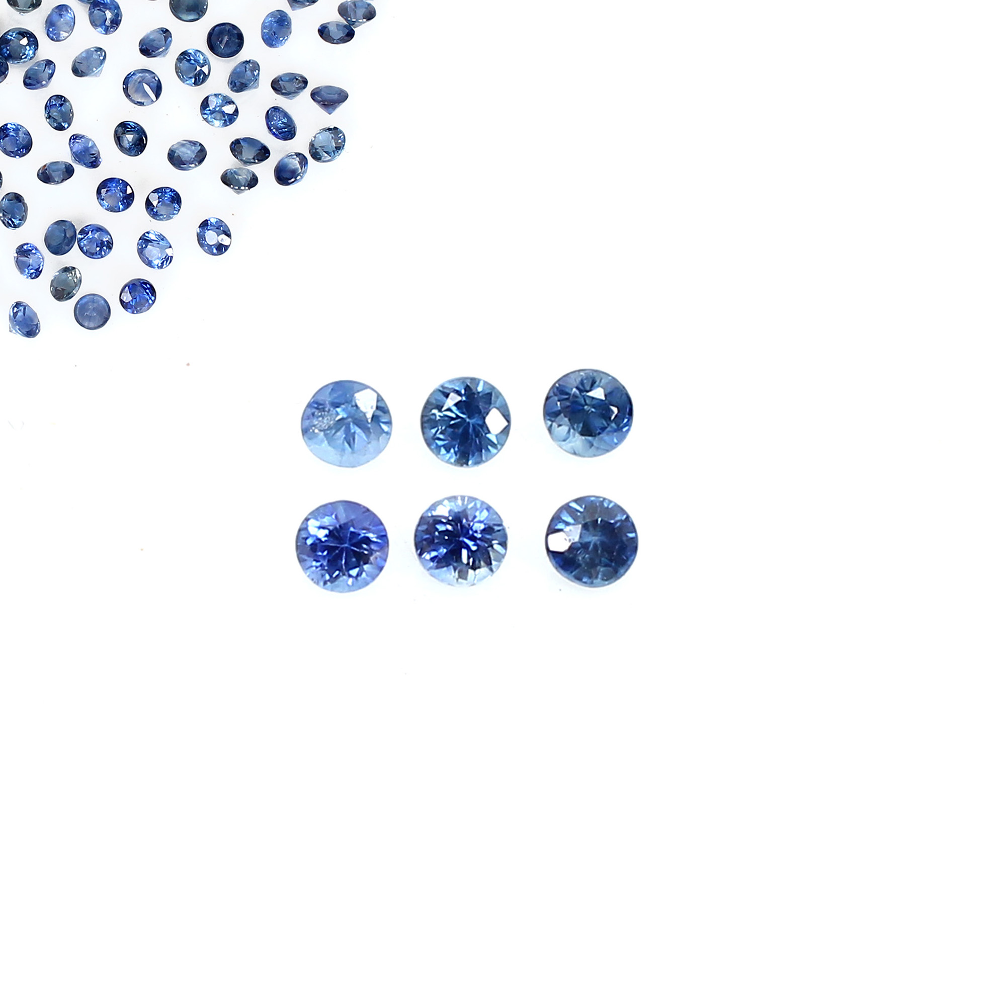 AAA Quality Natural Blue Sapphire 150mm Round Cut 2070Cts