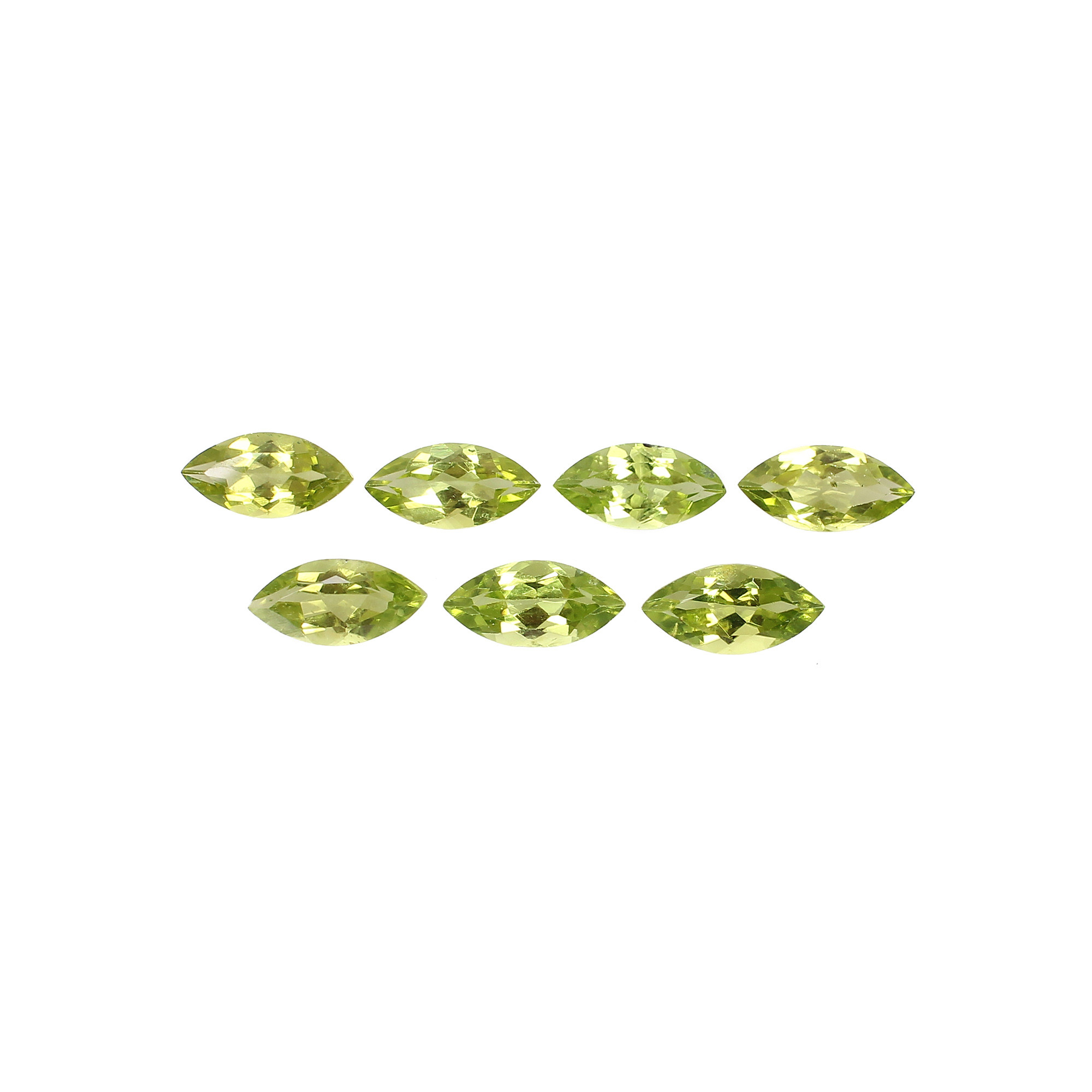 Natural Peridot 12x6mm Marquise Cut 204 Cts Gemstone For Making Jewelry Loose Gemstone Wholesale Lot Gemstone Supplies