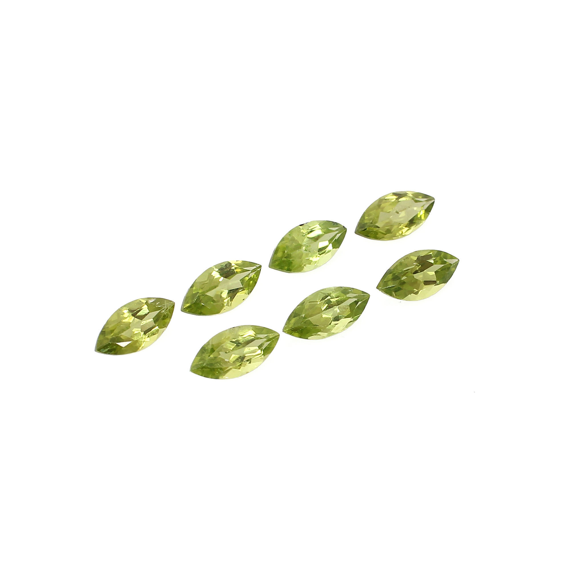 Natural Peridot 12x6mm Marquise Cut 204 Cts Gemstone For Making Jewelry Loose Gemstone Wholesale Lot Gemstone Supplies