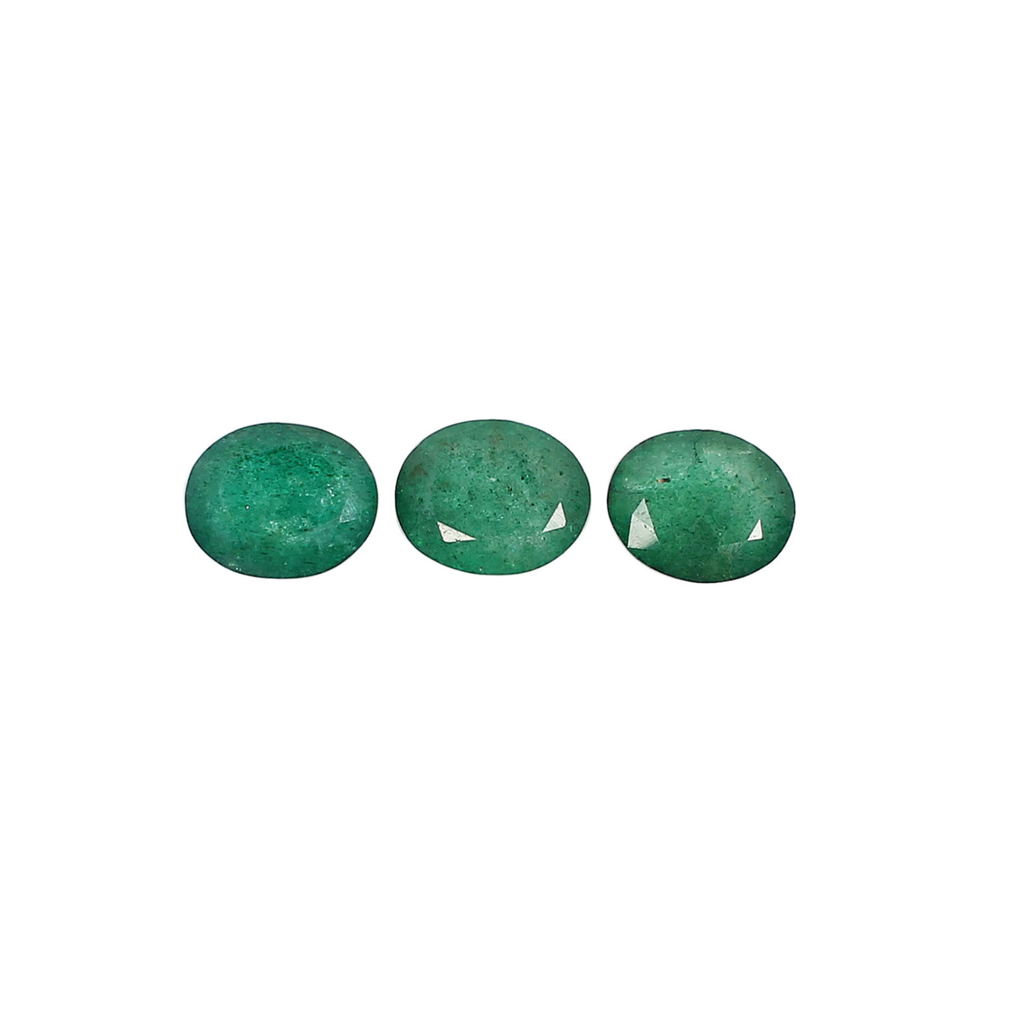 Natural Mica Aventurine 10x8mm Oval Cut 1100 Cts 3 Pcs Loose Gemstone Lot For Making Jewelry Handcrafted Gemstone For Earrings