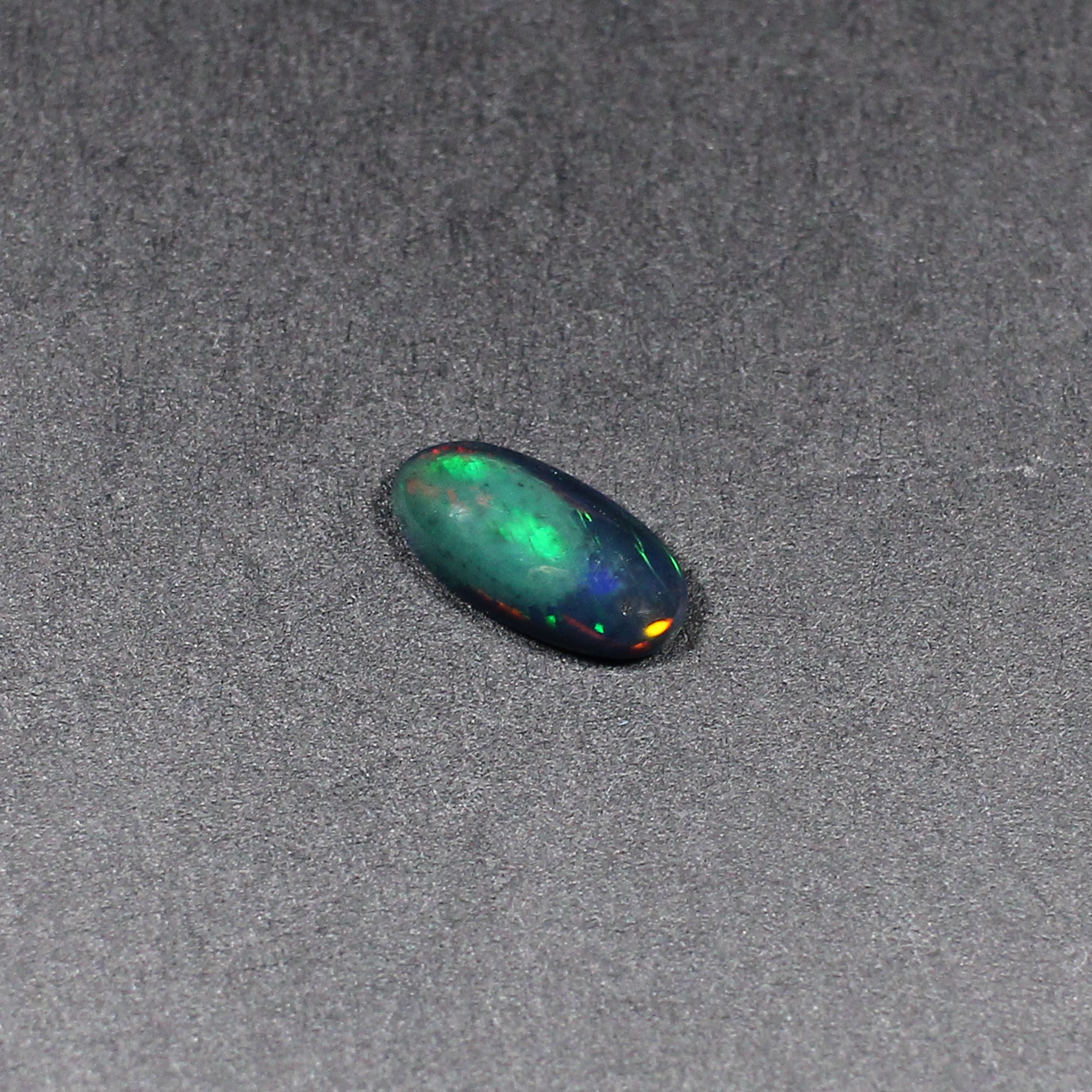 Natural Black Multi Fire Opal 11x6mm Oval Cabochon 100 Cts Loose Moonstone Luxury Custom Necklace Jewelry Making
