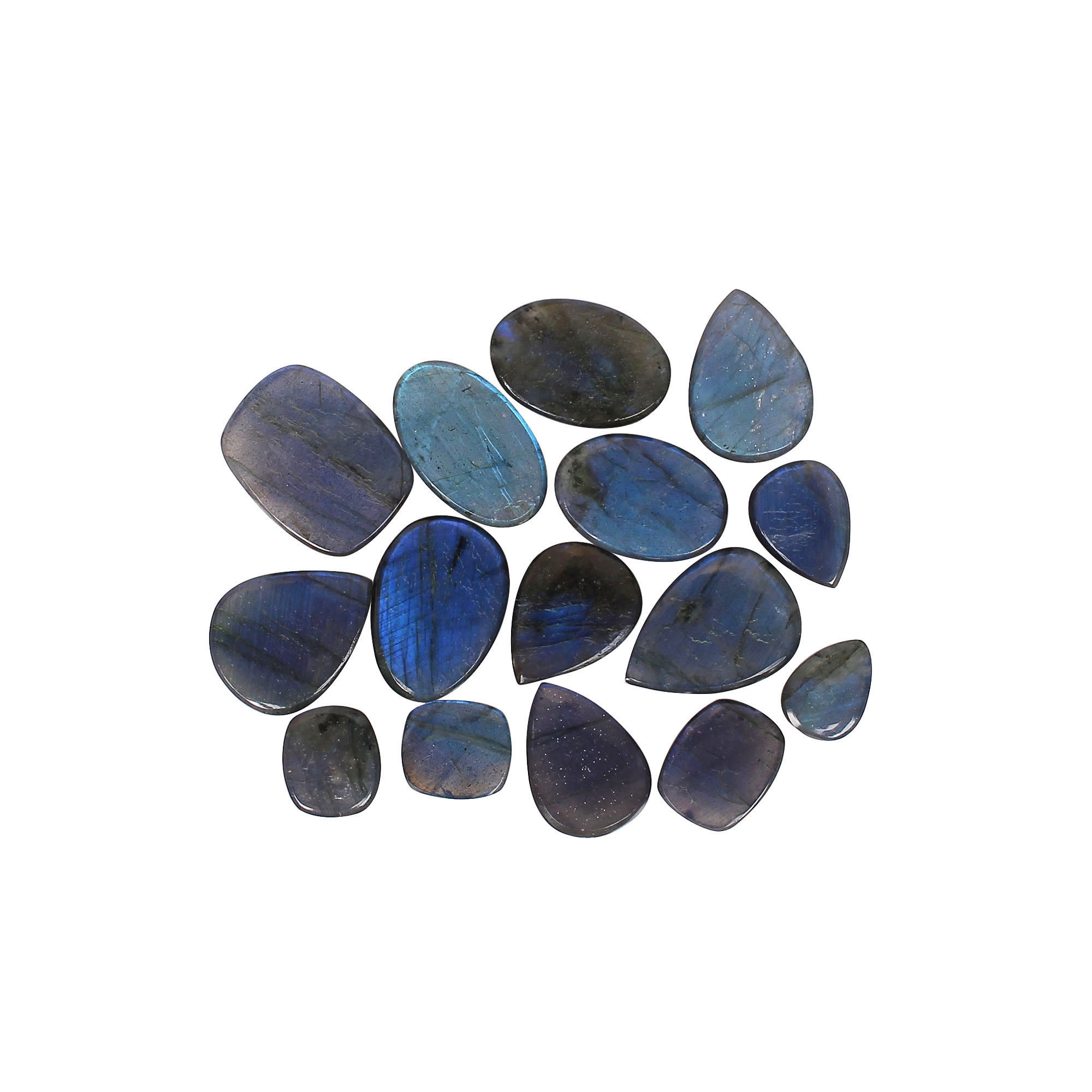 Best Quality Labradorite Bulk at Wholesale Price Blue Labradorite Cabochon Multi Flashy Labradorite Loose Gemstone for Jewelry