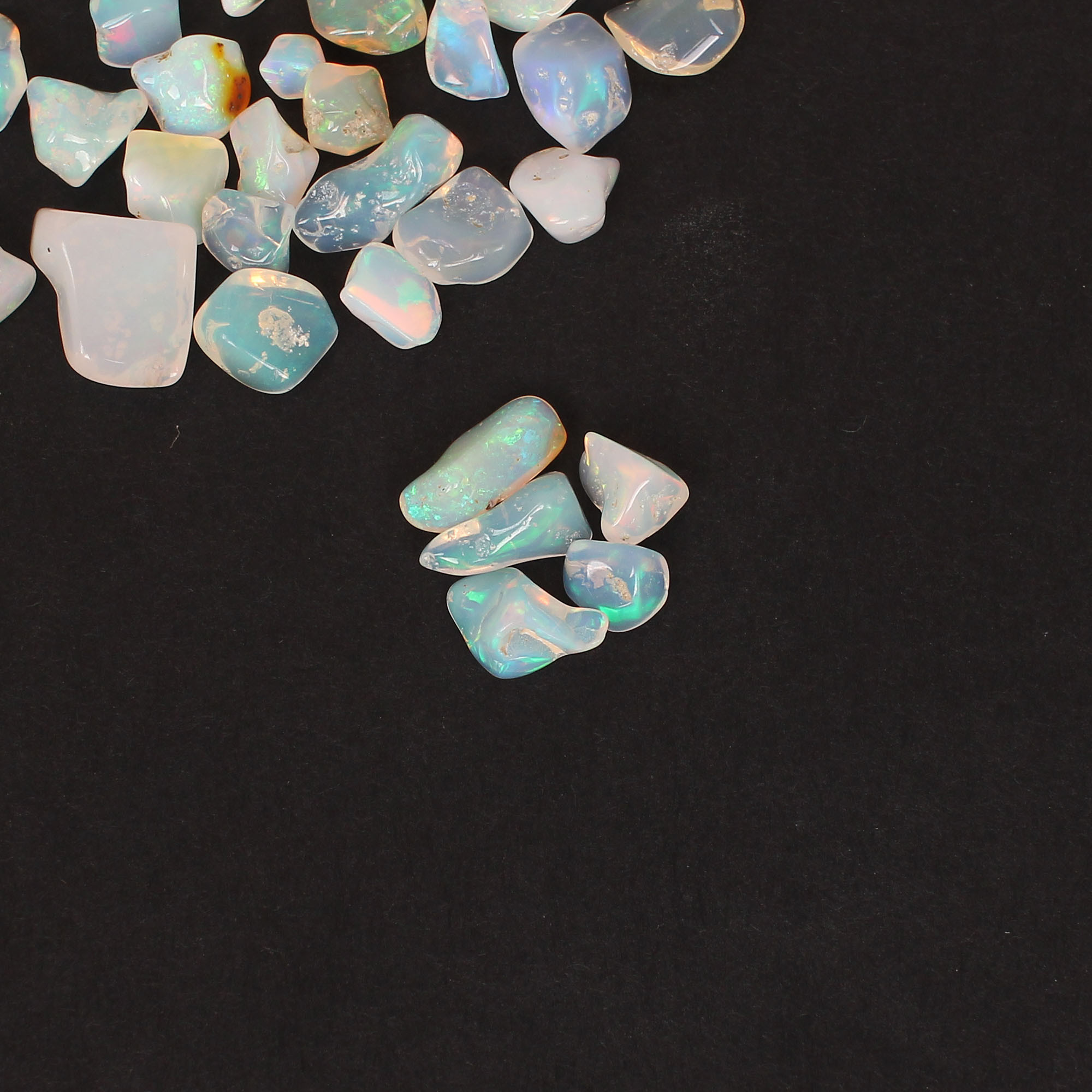 Natural Ethiopian Opal Free Form Rough Stone 50Cts Gemstone Lot for Making Jewelry