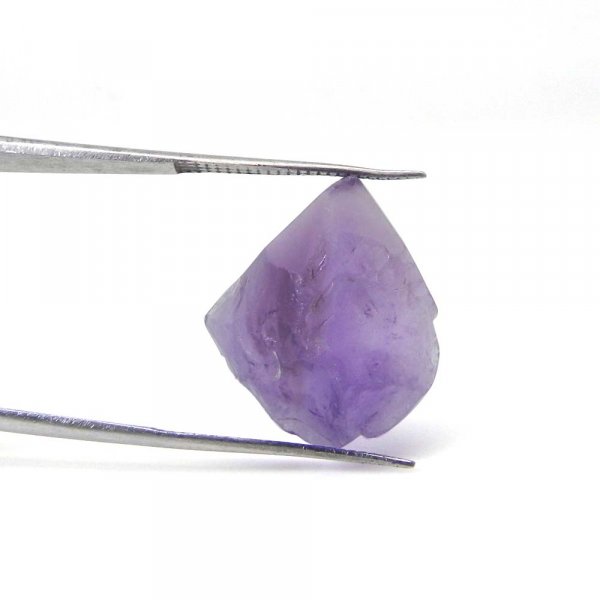 African Amethyst 21x19mm Freeform Rough 17.6 Cts