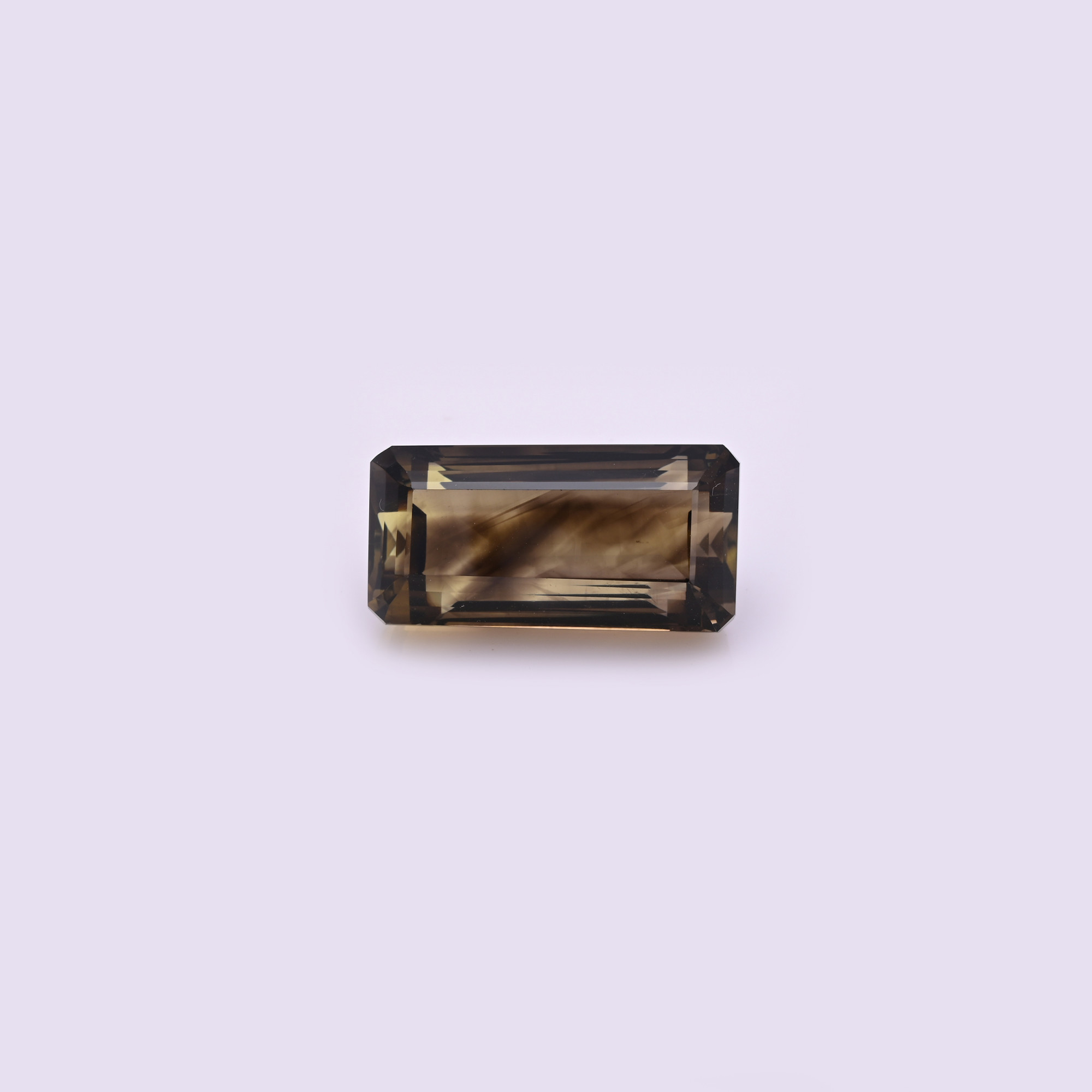 Natural Bio Lemon Quartz 26x13MM Baguette Normal Cut 41Cts 1Piece Gemstone For Making Jewelry