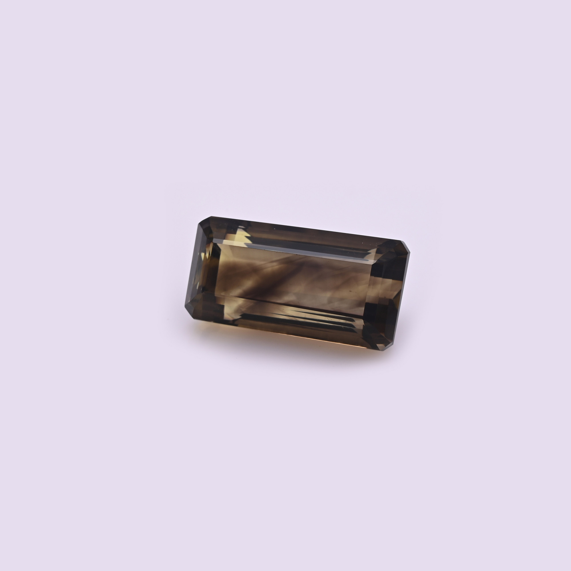 Natural Bio Lemon Quartz 26x13MM Baguette Normal Cut 41Cts 1Piece Gemstone For Making Jewelry