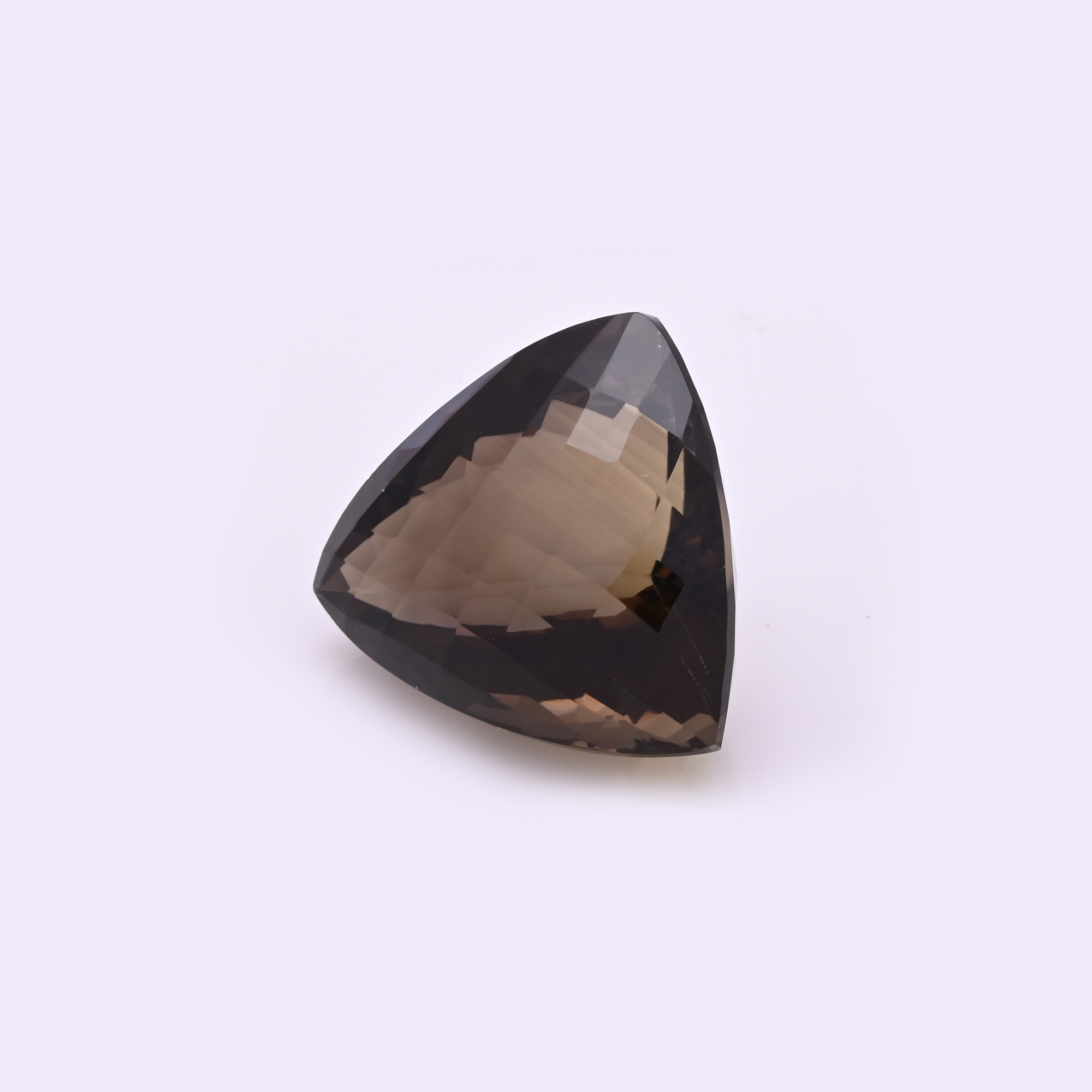 Natural Bio Lemon Quartz 27X26MM Trillion Normal Cut 60Cts 1Piece Gemstone For Making Jewelry