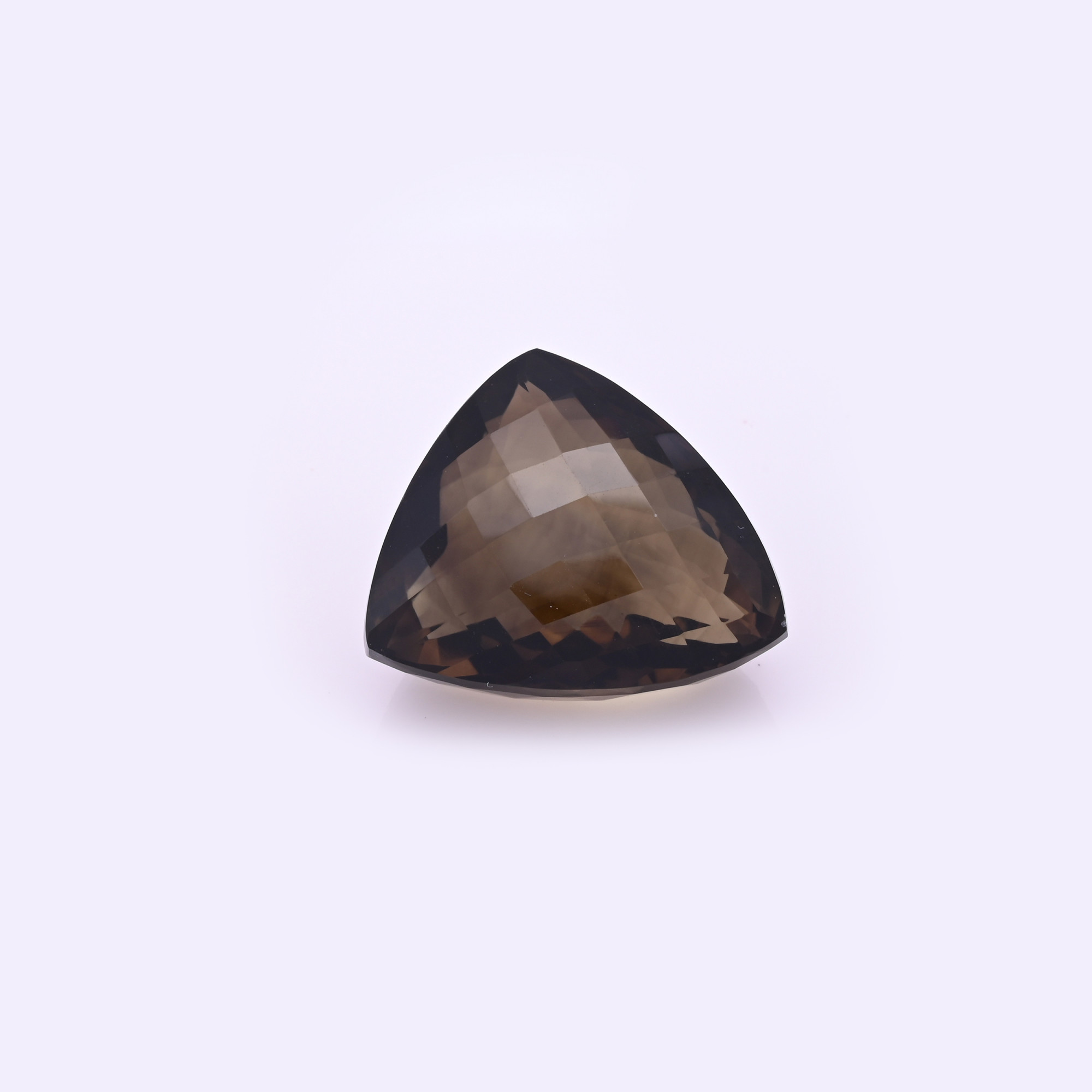 Natural Bio Lemon Quartz 27X26MM Trillion Normal Cut 60Cts 1Piece Gemstone For Making Jewelry