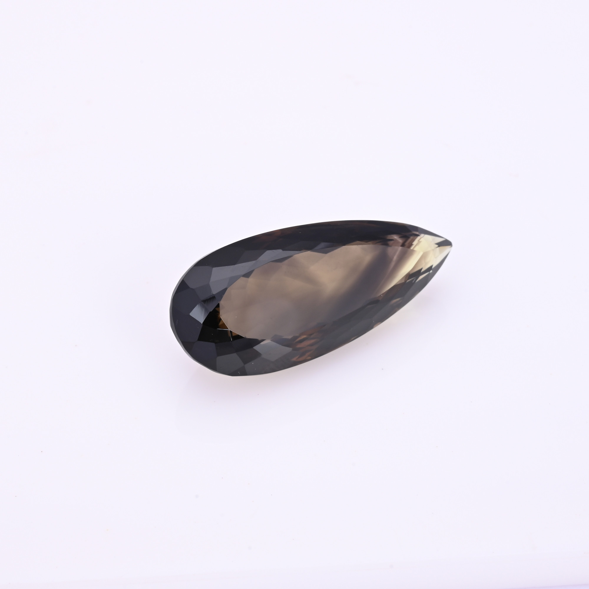 Natural Bio Lemon Quartz 34X15MM Pear Normal Cut 36Cts 1Piece Gemstone For Making Jewelry