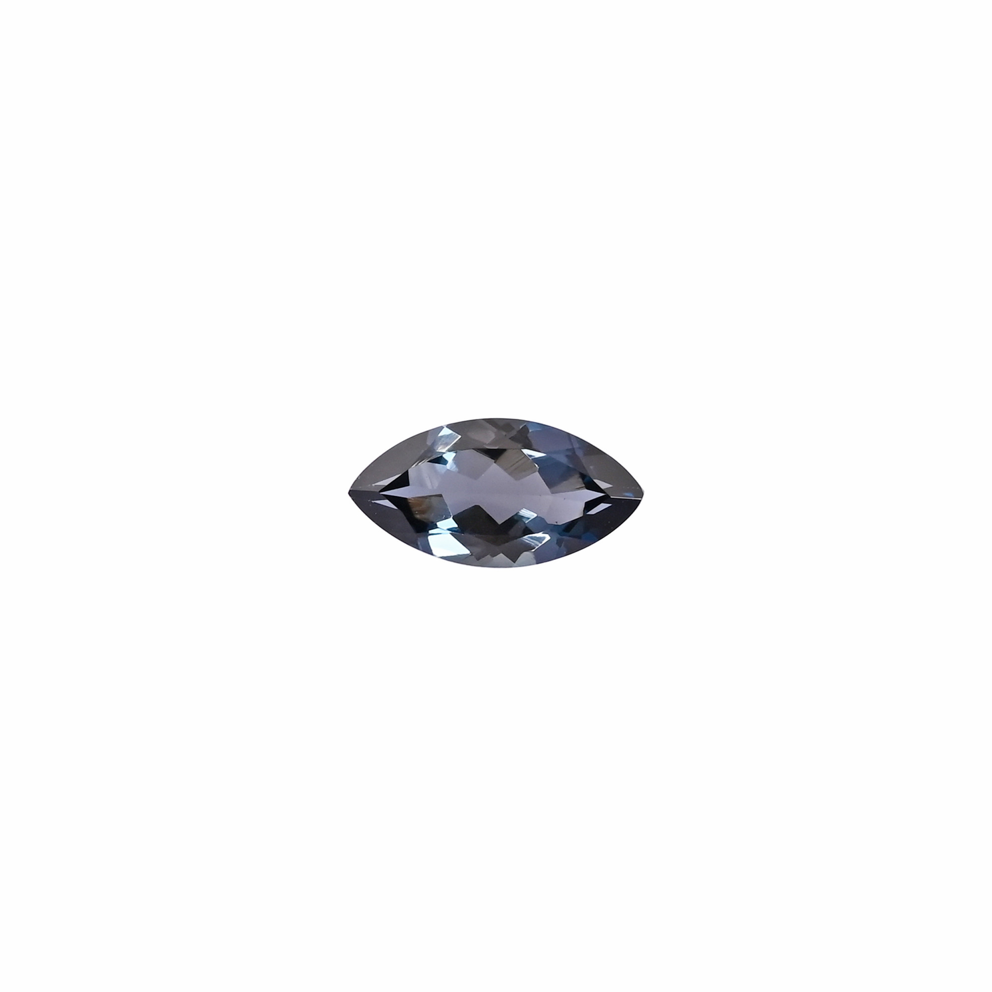 London Blue Topaz Gemstone 14x7 mm Marquise Faceted Cut Loose Stone For Jewelry
