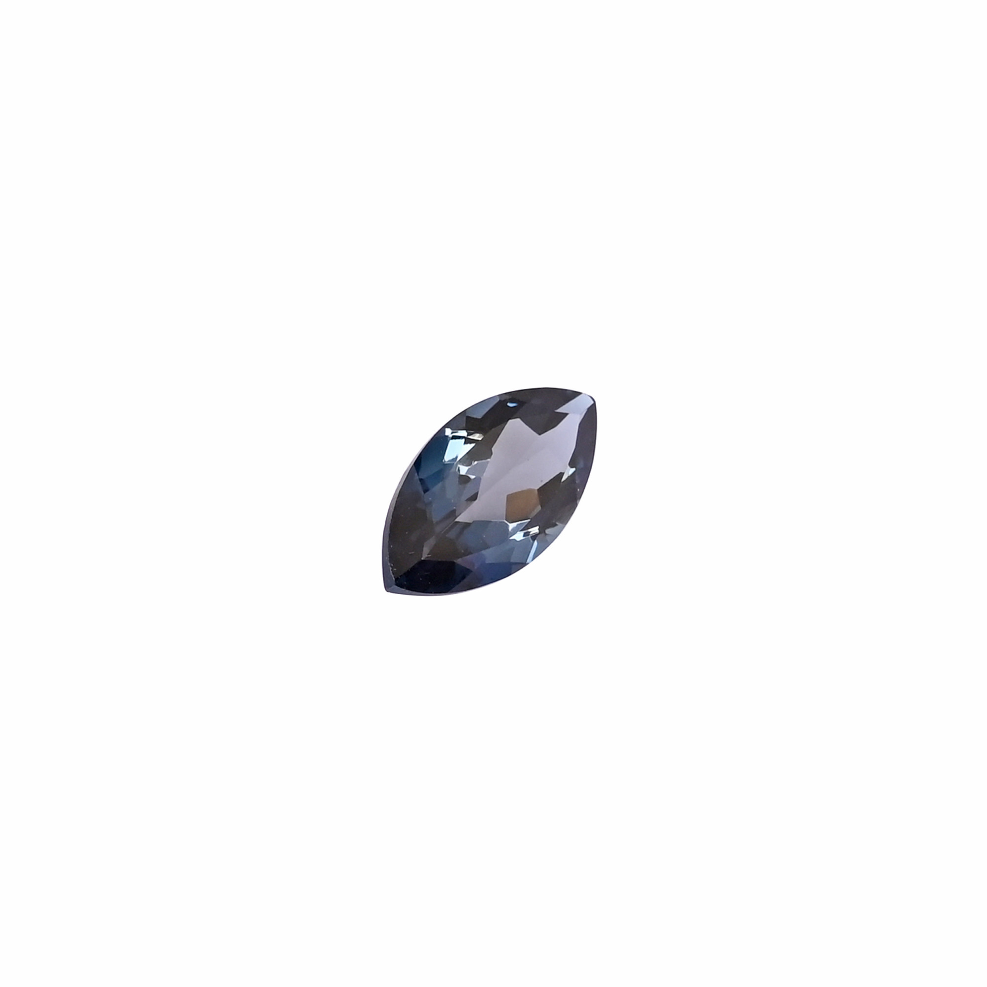 London Blue Topaz Gemstone 14x7 mm Marquise Faceted Cut Loose Stone For Jewelry