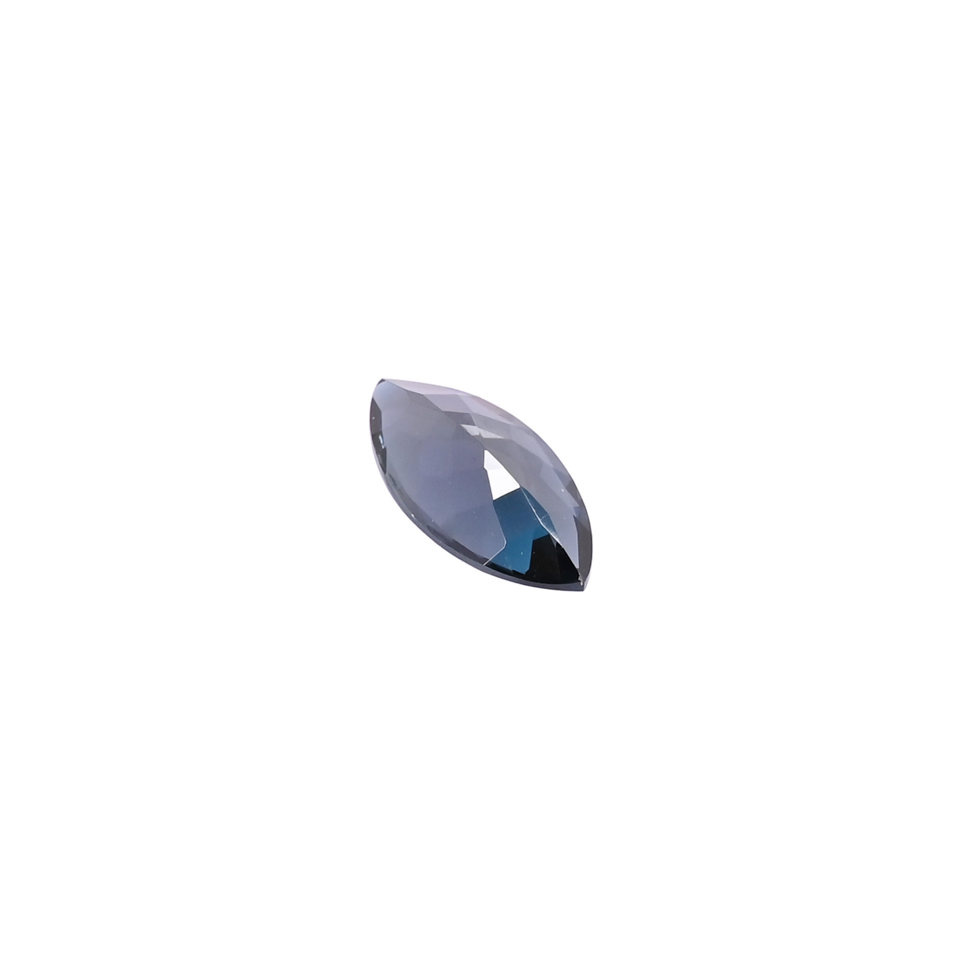 London Blue Topaz Gemstone 14x7 mm Marquise Faceted Cut Loose Stone For Jewelry