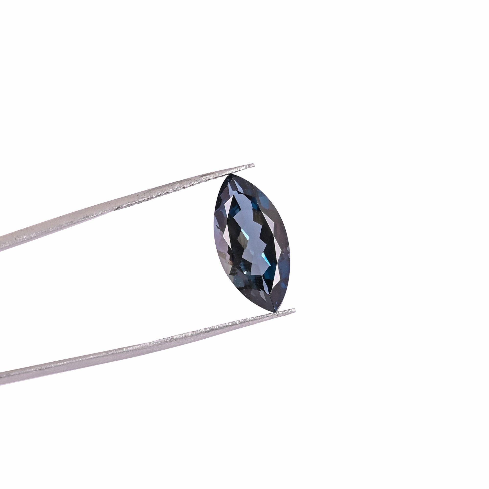 Natural London Blue Topaz Gemstone 9x18 mm Marquise Faceted Cut Loose Stone For Making Jewelry