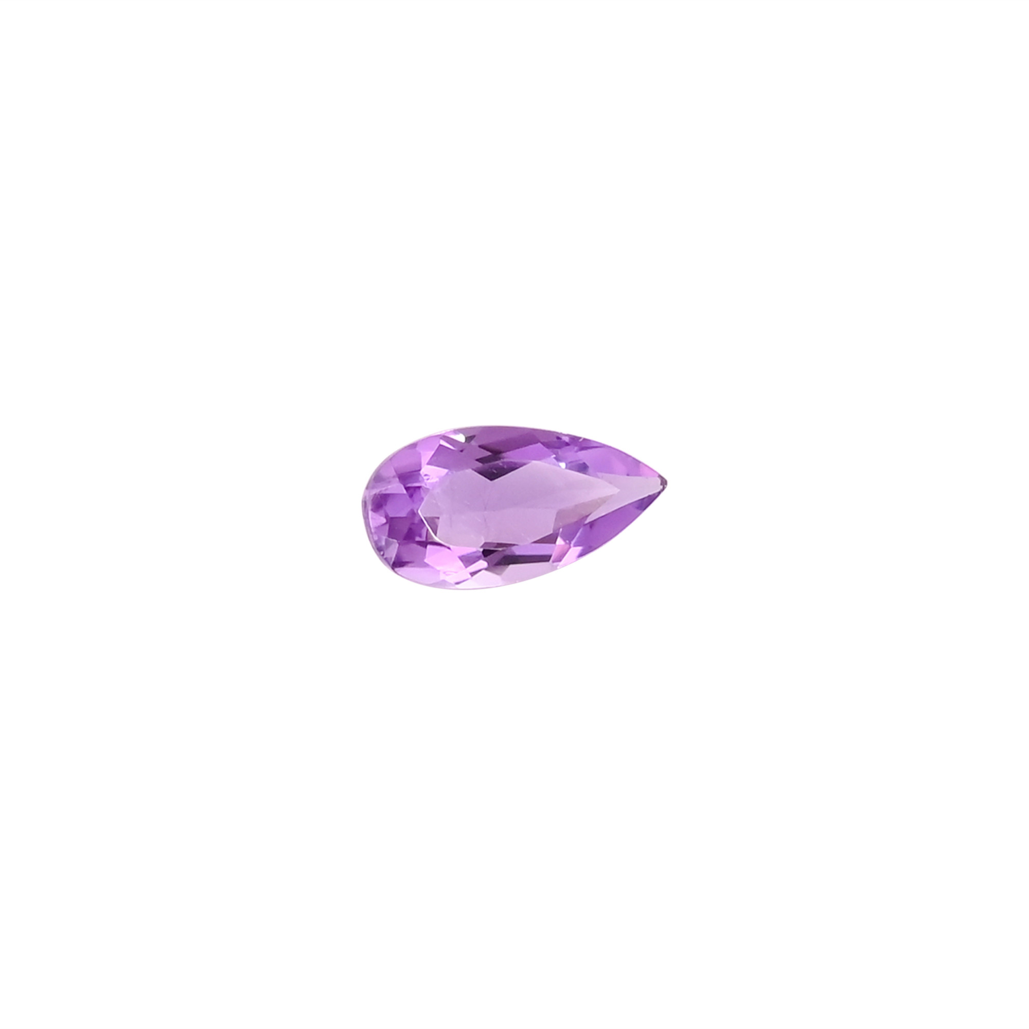 Purple Amethyst 12x6 MM Teardrop Faceted Cut Loose Stone For Making Jewelry