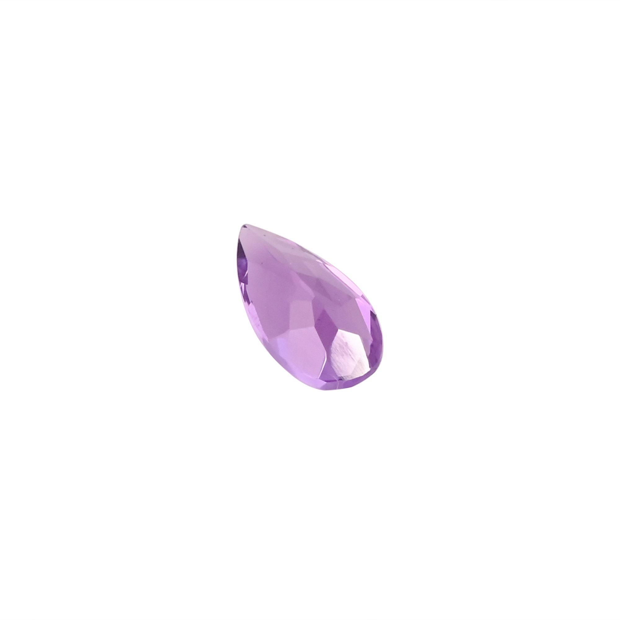 Purple Amethyst 12x6 MM Teardrop Faceted Cut Loose Stone For Making Jewelry