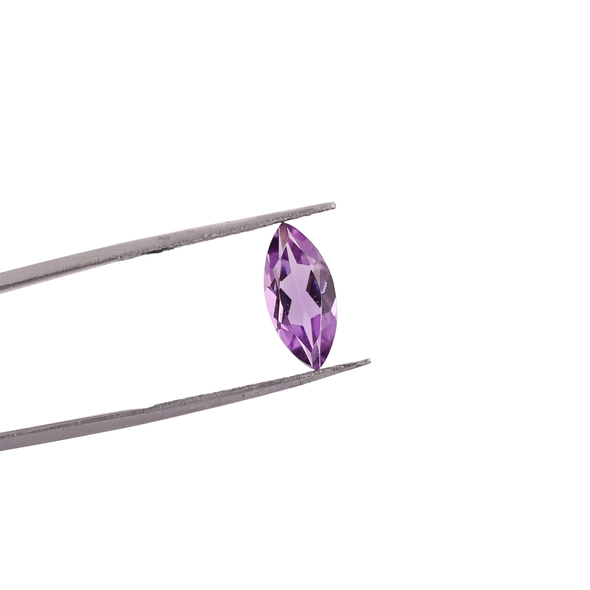 Amethyst Gemstone 12x6 mm Marquise Faceted Cut Loose Stone for Customize Jewelry