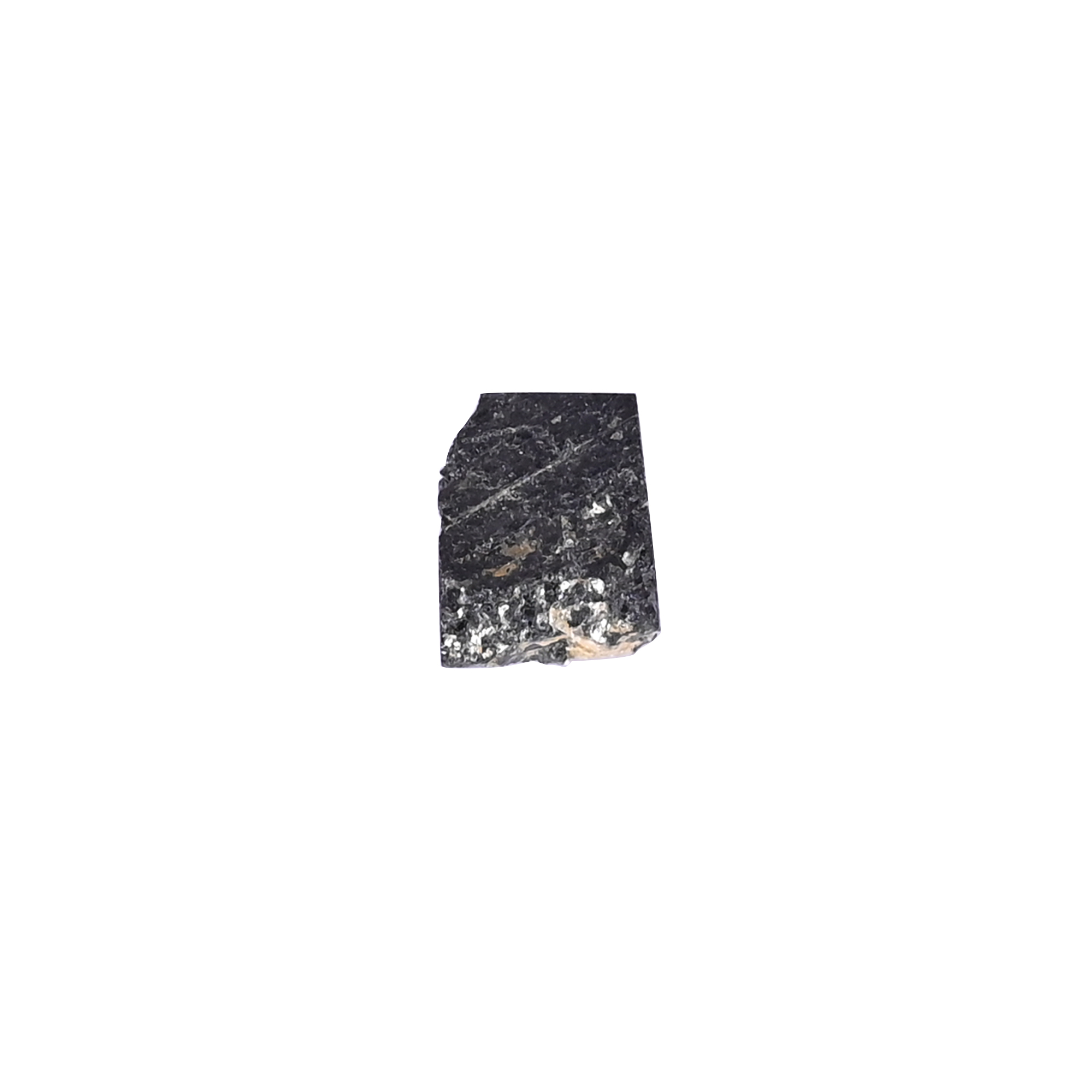 Natural Black Tourmaline Loose Gemstone -75 Carat 13x10 mm Flat-back Cabochon for Jewelry Making  1 Pcs