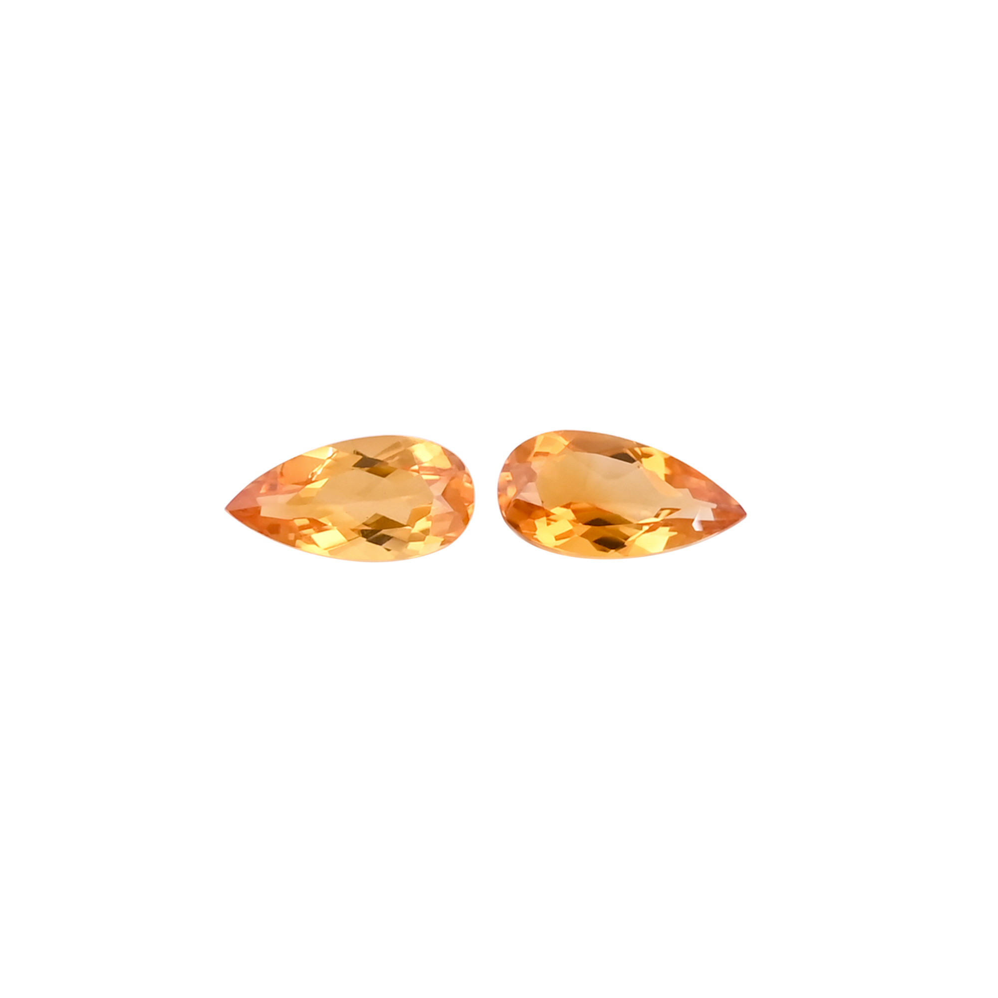 AAA Quality Citrine Gemstone 12x6 mm Pear Faceted Cut Loose stone For Elevate Your Jewelry