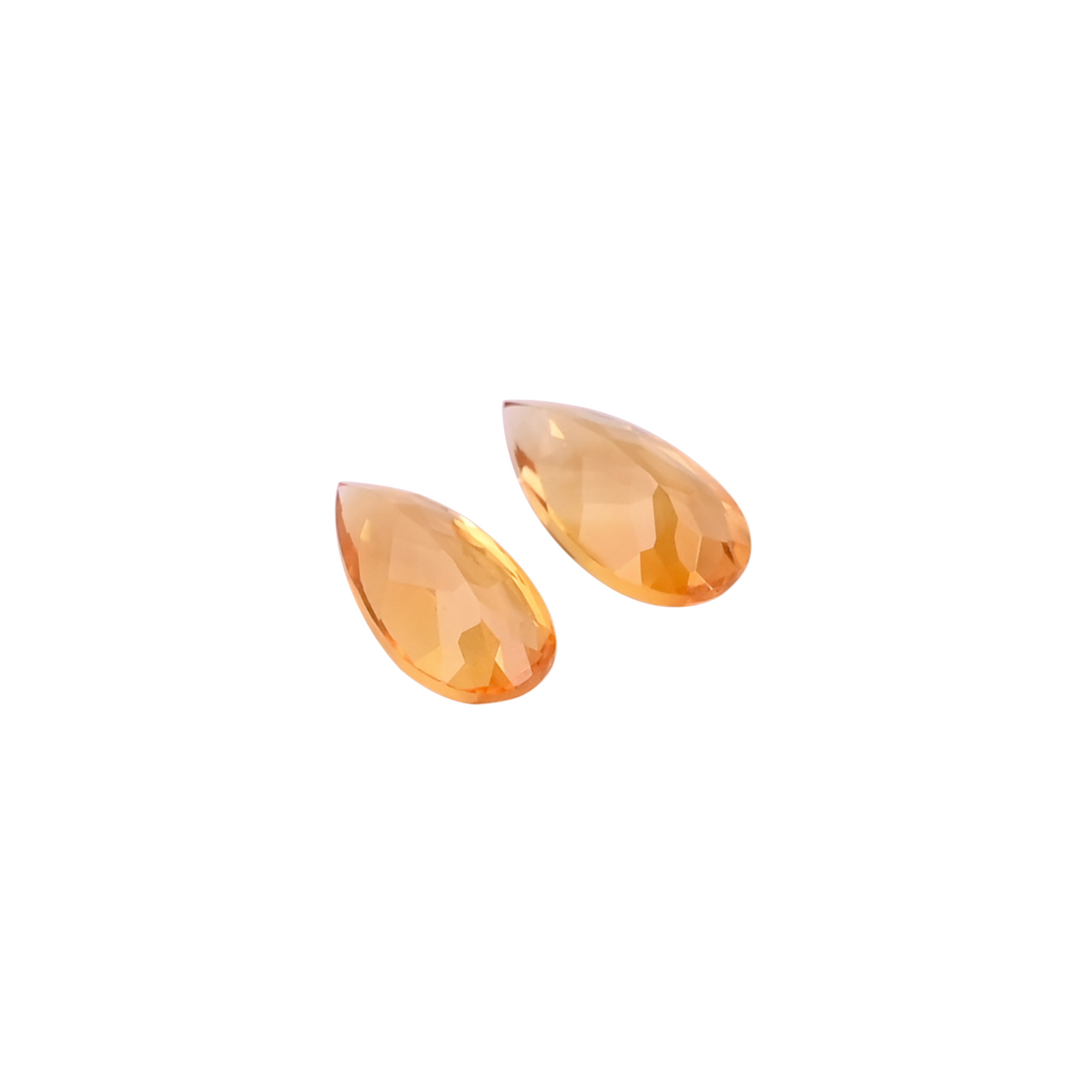 AAA Quality Citrine Gemstone 12x6 mm Pear Faceted Cut Loose stone For Elevate Your Jewelry