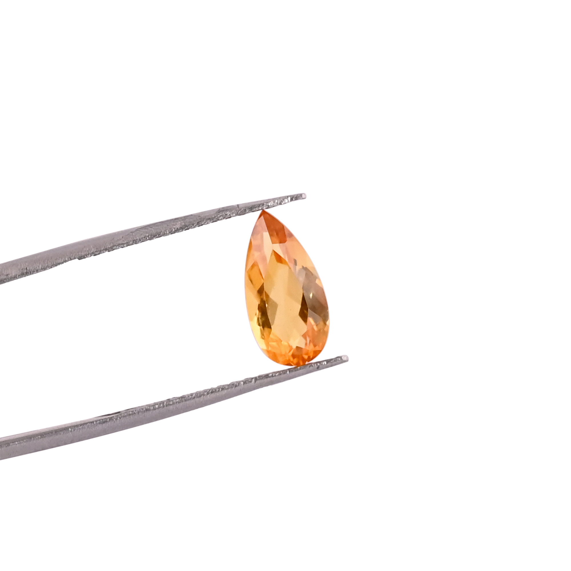 AAA Quality Citrine Gemstone 12x6 mm Pear Faceted Cut Loose stone For Elevate Your Jewelry