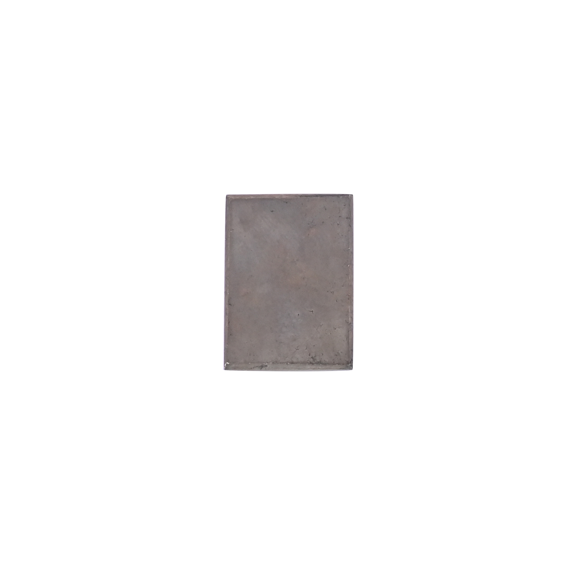 Natural Pyrite Loose Gemstone -20 Carat Rectangle 18x13 mm Flat-back Cabochon for Jewelry Making 1 Pcs