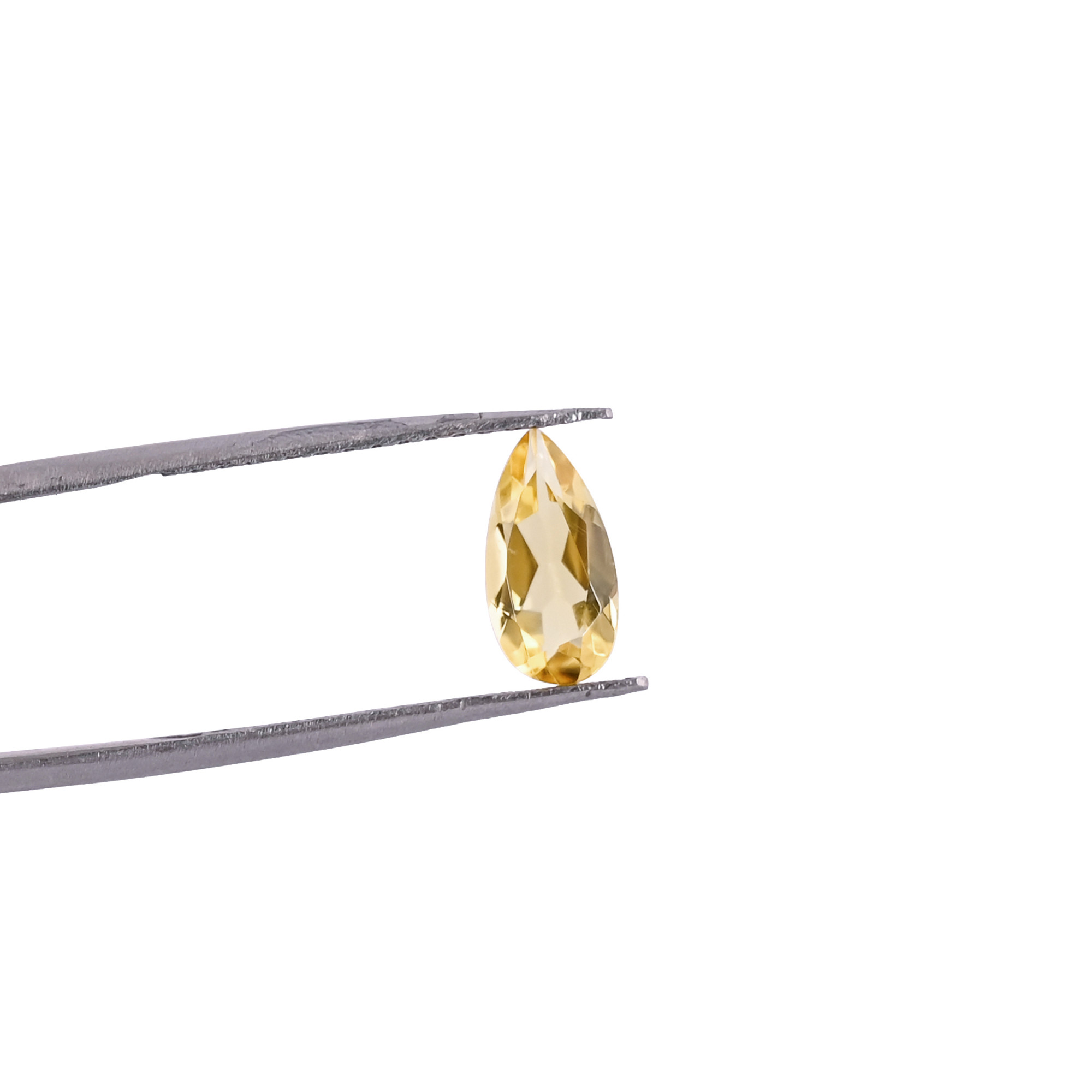 135 Ct Natural Citrine Pear Faceted Cut 5x10 MM Loose Gemstone For Making Jewelry